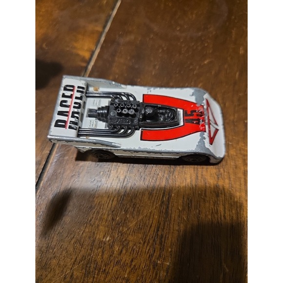 MATCHBOX Other - MATCHBOX SUPER GT RACER 45 DIE-CAST RACE CAR WHITE BR 1985